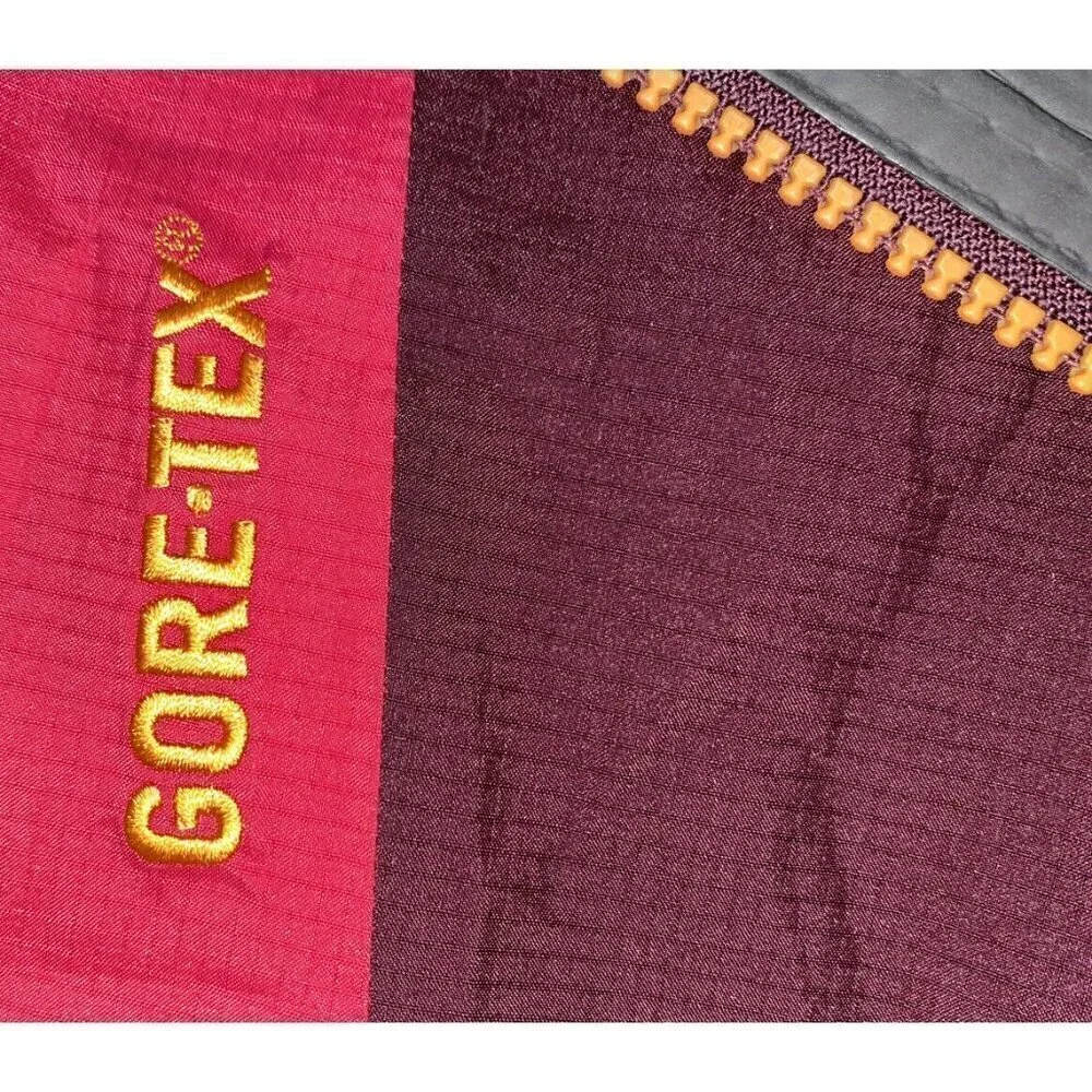 K2 GORE-TEX Girls' Pink Orange Ski Shell Jacket Coat Size 90 EUC